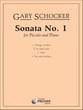 SONATA FOR PICCOLO AND PIANO cover